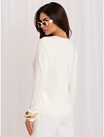 Sweter IR SW model 22278388 ecru - FPrice Sweter IR SW model 22278388 ecru - FPrice