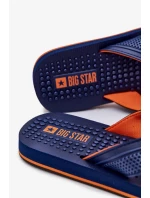 Pánské žabky Big Star – tmavě modré