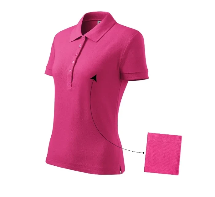 Cotton polokošile dámská purpurová Cotton polokošile dámská purpurová