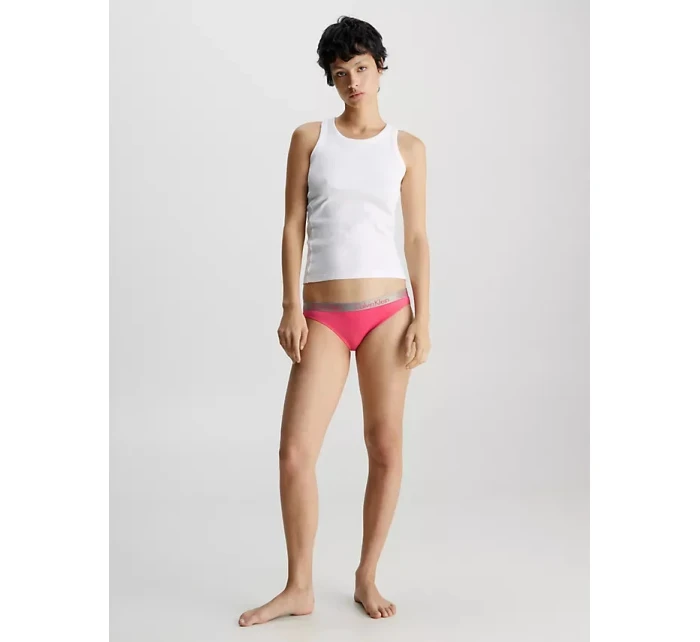 Dámské kalhotky BIKINI 000QD3540E XAV malinové - Calvin Klein Dámské kalhotky BIKINI 000QD3540E XAV malinové - Calvin Klein
