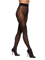 Dámské punčochové kalhoty Norless Mess černé - Obsessive