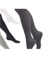 Dámské hladké nadkolenky 076 Tmavě šedá - Steven