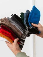 Hladké ponožky k obleku 056