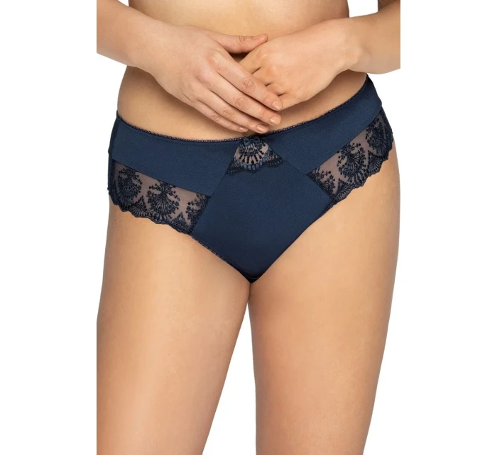 Dámské kalhotky brazilky AV model 16223972 NAVY BLUE - Ava