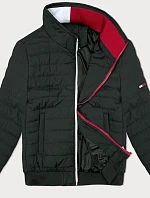 Pánská prošívaná bunda se stojáčkem J.Style army (84M3025-136)