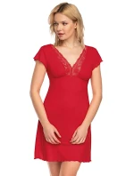 Noční košile Estera red - NIPPLEX