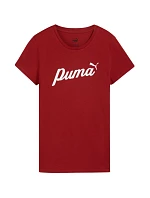 Puma ESS+Script dámské tričko červená 679315 13 Puma ESS+Script dámské tričko červená 679315 13