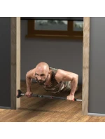 Posilovací tyč HMS DD401 s rovnou šířkou 98-133 cm Posilovací tyč HMS DD401 s rovnou šířkou 98-133 cm