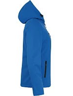 Padded Hooded Softshell Women Dámská zateplená softshellová bunda s kapucí model 22454980 royal blue - Clique Padded Hooded Softshell Women Dámská zateplená softshellová bunda s kapucí model 22454980 royal blue - Clique