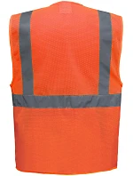 HVW HiVis síťovaná bezpečnostní vesta 79.W hi vis orange model 22502545 - Yoko HVW HiVis síťovaná bezpečnostní vesta 79.W hi vis orange model 22502545 - Yoko