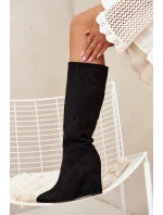 Zateplené Dámské Na Platformě Černé model 21705085 - Boto Zateplené Dámské Na Platformě Černé model 21705085 - Boto