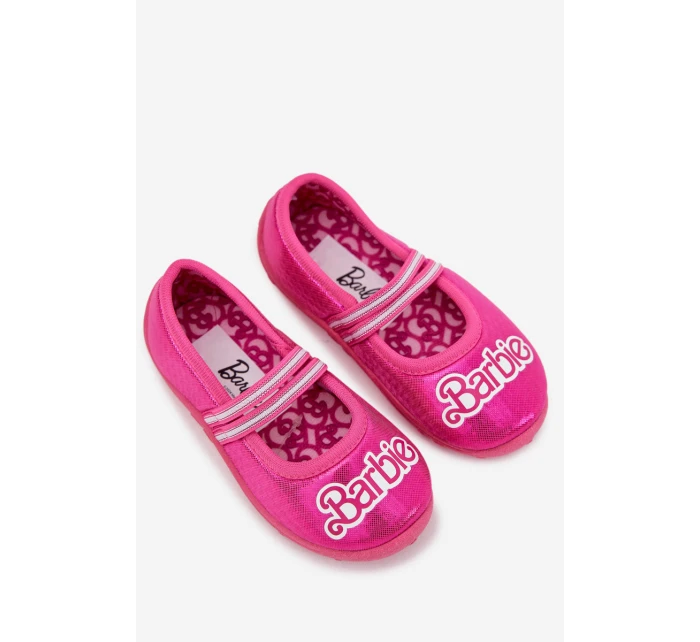 Baletky Pantofle Pro Dívky BARBIE Růžové Adrisse