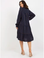 Šaty D73771M30361A2 tmavě modré Šaty D73771M30361A2 tmavě modré