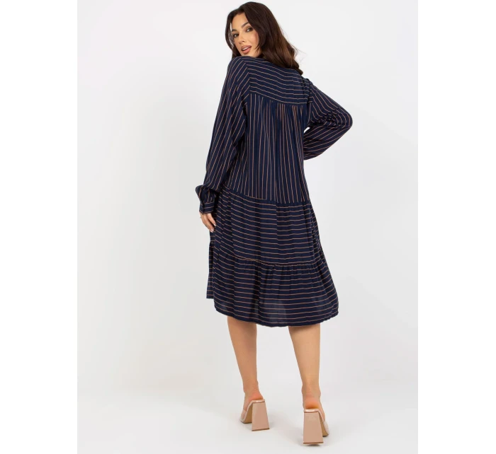 Šaty D73771M30361A2 tmavě modré Šaty D73771M30361A2 tmavě modré