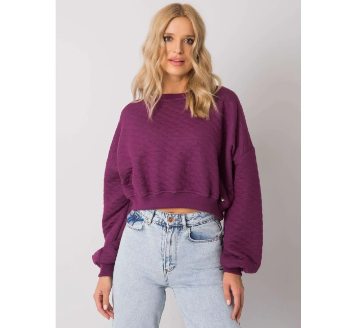Mikina RV BL 7450.64 tmavě fialová