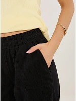 Spodnie RV SP model 22109712 czarny - FPrice Spodnie RV SP model 22109712 czarny - FPrice