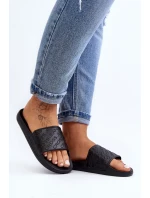 Dámské žabky Cross Jeans Black Dámské žabky Cross Jeans Black