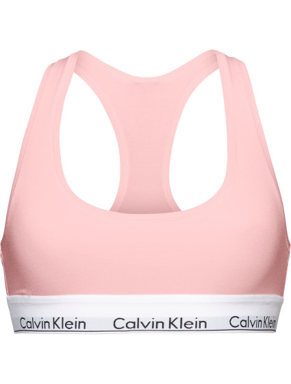 Dámská podprsenka Bralette Modern Cotton 0000F3785E2NT světle růžová - Calvin Klein