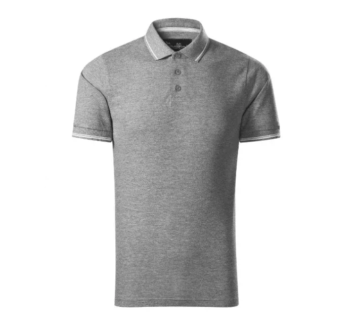 Perfection plain polokošile pánská tmavě šedý melír Perfection plain polokošile pánská tmavě šedý melír