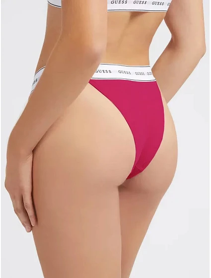 Dámské tanga  malinová  model 17835572 - Guess