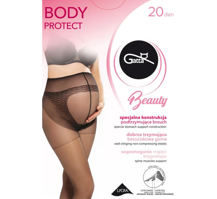 BODY model 2600613 Těhotenské punčochové kalhoty 20 DEN - Gatta