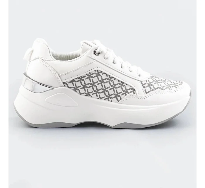 Bílé dámské sportovní boty model 17280985 - Mix Feel