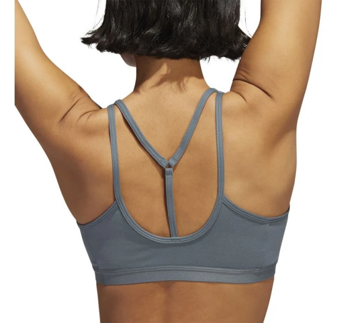 Dámská sportovní podprsenka šedá model 21341777 - ADIDAS Dámská sportovní podprsenka šedá model 21341777 - ADIDAS