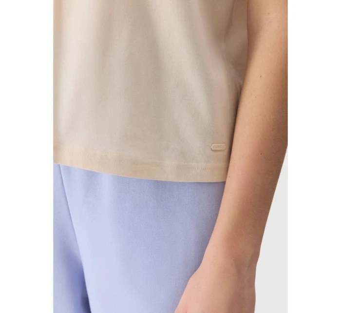 Dámské hladké tričko z organické bavlny 4F Dámské hladké tričko z organické bavlny 4F