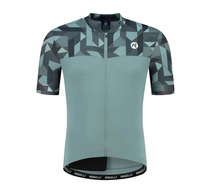 Rogelli pánský dres ESSENTIAL GRAPHIC šedý XL