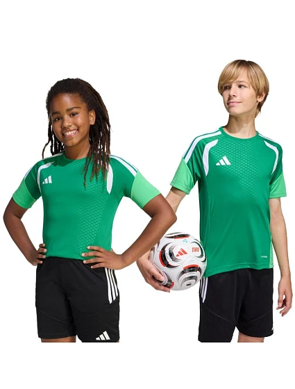 Dětské tréninkové tričko Tiro 26 zelené model 22059209 - ADIDAS