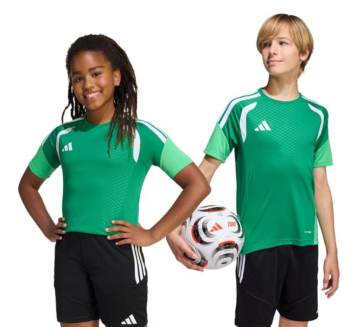 Dětské tréninkové tričko Tiro 26 zelené model 22059209 - ADIDAS