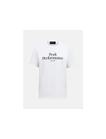 Pánské tričko PEAK PERFORMANCE M Original Tee, bílá barva Pánské tričko PEAK PERFORMANCE M Original Tee, bílá barva