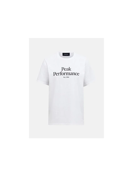 Pánské tričko PEAK PERFORMANCE M Original Tee, bílá barva