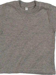 BZ 02 Dětské tričko model 22479752 heather grey melange - Babybugz