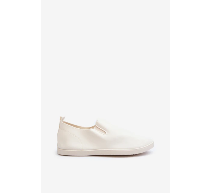 Dámské tenisky Trampky Slip-On Beige Lovinia