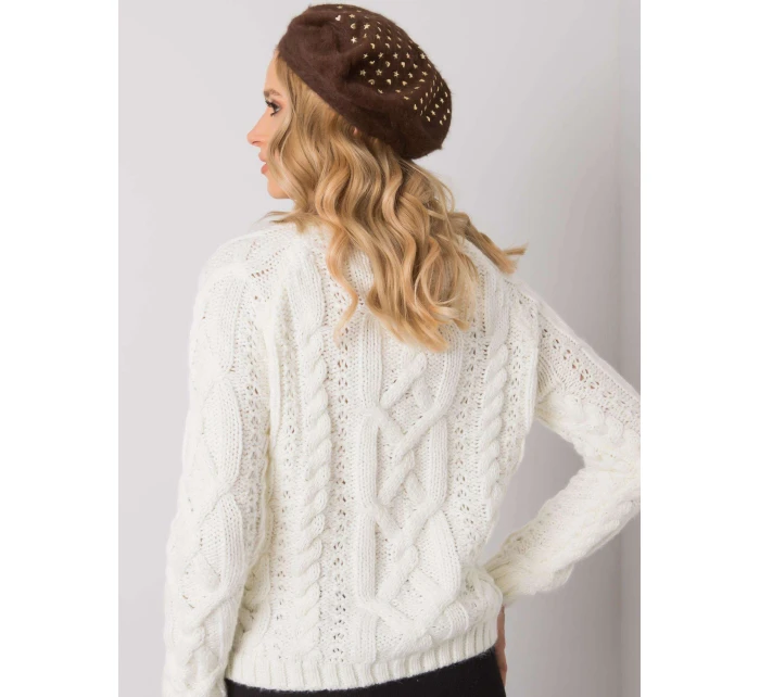 Dámská čepice CHA9116 hnědá