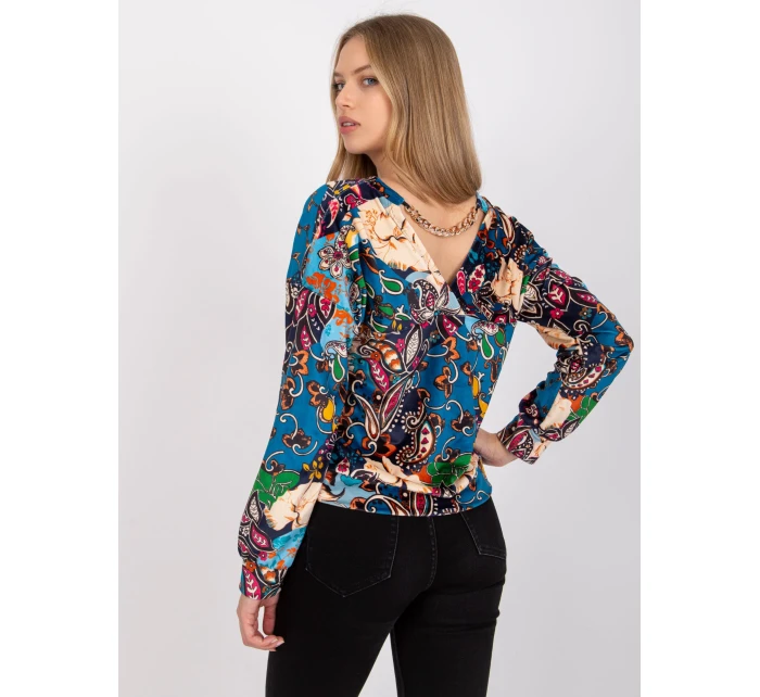 Halenka DHJ BZ 6550 3.14P tmavě modrá