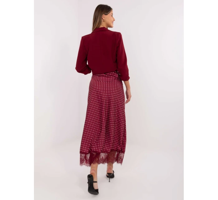 Sukně MI SD 4213.52 bordó