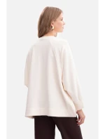 Pletená mikina volného střihu model 21379936 - BeWear