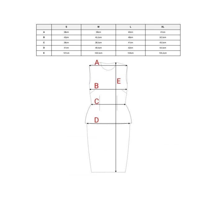 šaty černé model 21470770 - STYLOVE