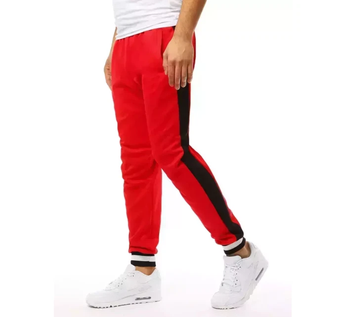 Pánské tepláky červené model 21963748 - Dstreet Pánské tepláky červené model 21963748 - Dstreet