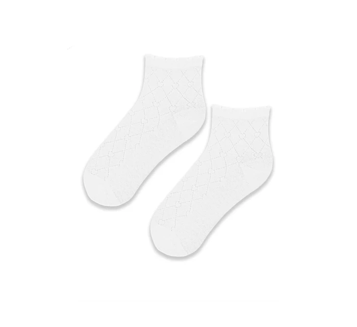 Noviti Ponožky SB119 Jacquard Hearts dámské 35-42 Noviti Ponožky SB119 Jacquard Hearts dámské 35-42