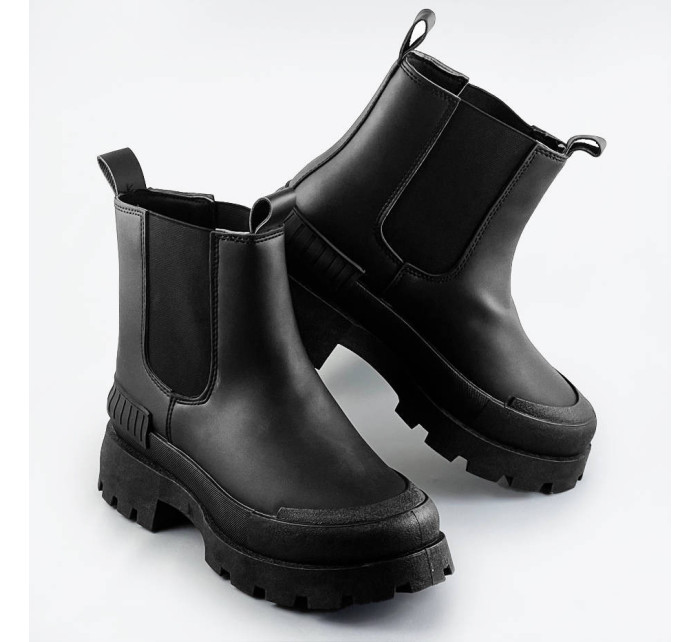 Černé dámské boty (PP25)