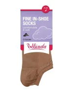 Dámské nízké ponožky model 15436420 INSHOE SOCKS bílá - Bellinda Dámské nízké ponožky model 15436420 INSHOE SOCKS bílá - Bellinda