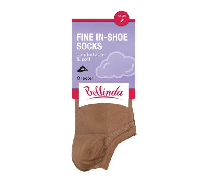 Dámské nízké ponožky model 15436420 INSHOE SOCKS bílá - Bellinda Dámské nízké ponožky model 15436420 INSHOE SOCKS bílá - Bellinda