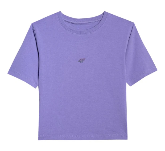Dámské tričko 4F F2971 fialové 4FWAW25TTSHF2971 51S Dámské tričko 4F F2971 fialové 4FWAW25TTSHF2971 51S