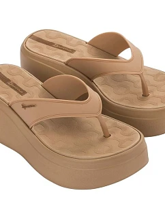 Ipanema boty dámské žabky Solaris platform beige dámské