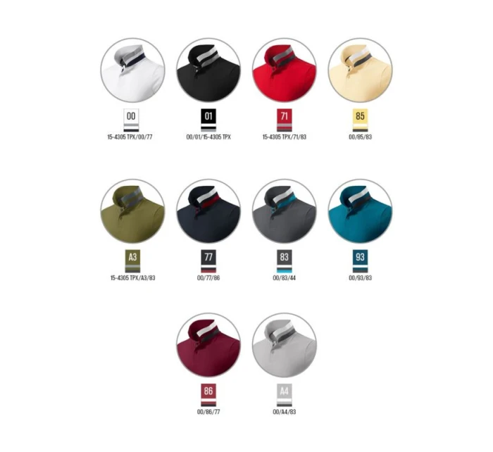 Polokošile Malfini Collar Up M MLI-25601 černá