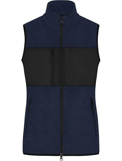 Daiber JN 1309 Dámská fleecová vesta 02.1309 navy/black Daiber JN 1309 Dámská fleecová vesta 02.1309 navy/black