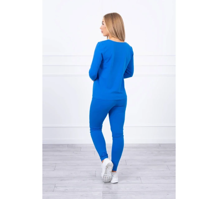 Sada na krk s chrpovou modří